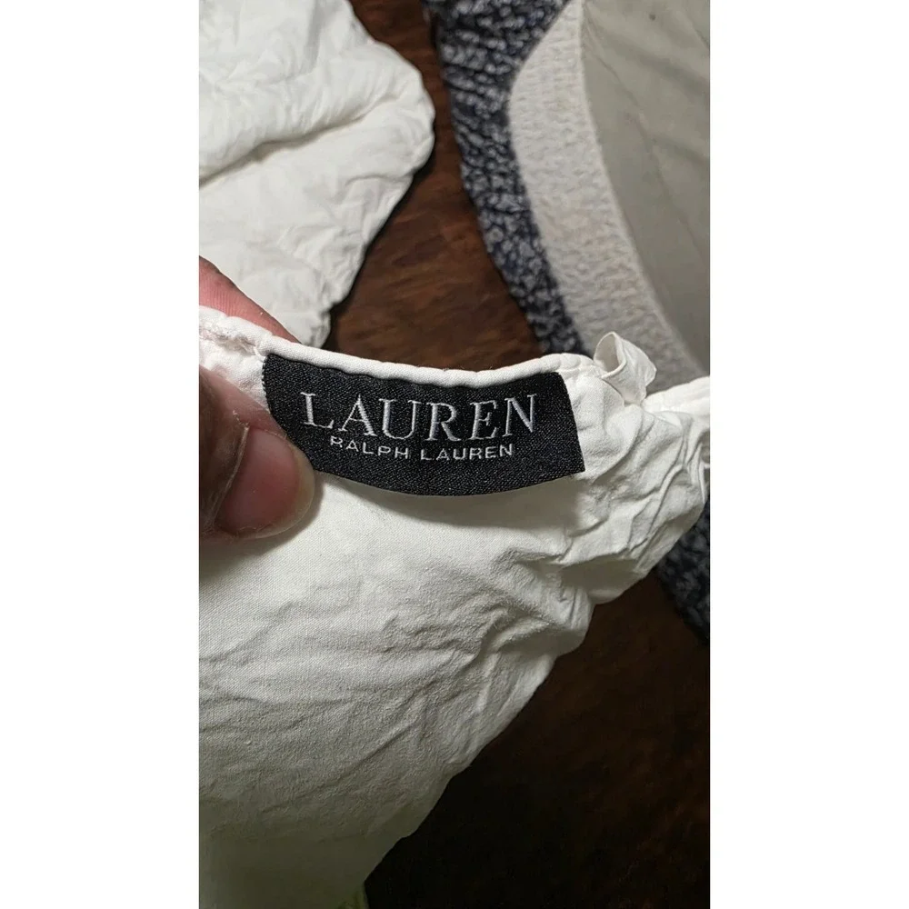 Lauren Ralph Lauren Queen White Down Quilt Size‎ 96 x 94